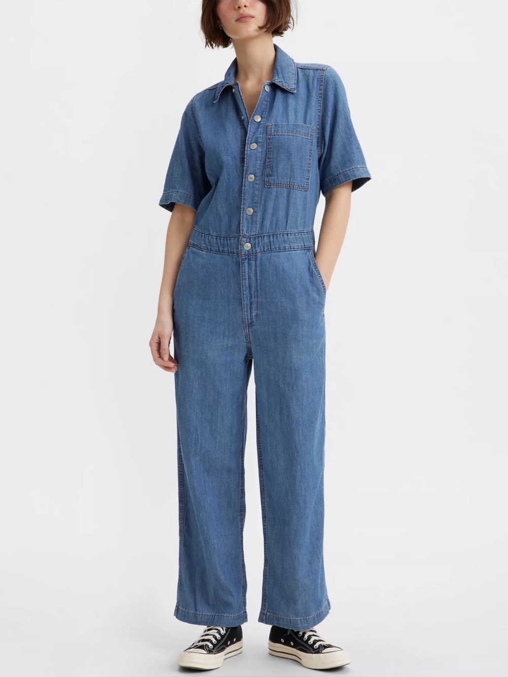 Levi's short sleeve heritage jumpsuit SzL